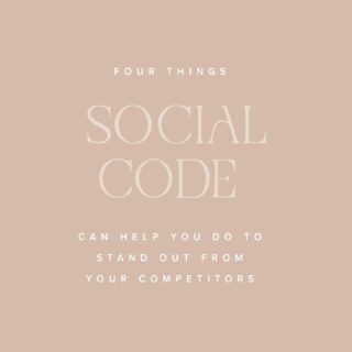 Four things we can help you do to stand out from your competitors 💥

1️⃣Create a brand for yourself or your business
2️⃣Build your audience or network
3️⃣Create content that aligns with you and what your business portrays
4️⃣Add value to your audience to keep them wanting to see more

If you want to stand out from your competitors DM or drop me an email jess@socialcodemedia.co.uk 📩

#personalbranding #businessbranding #contentcreatordubai #contentdesigners #contentcreators #reelcreator #businesssocialmedia #businesssocialnetwork #instagramtrainingforbusiness #socialmediatrainer #socialmediaagent #socialmediaagencydubai #socialmediastrategies #socialmediatips #socialmediamanagementagency  #dubaisocialmedia #dubaisocialmediacoach #socialmediaexpertdubai